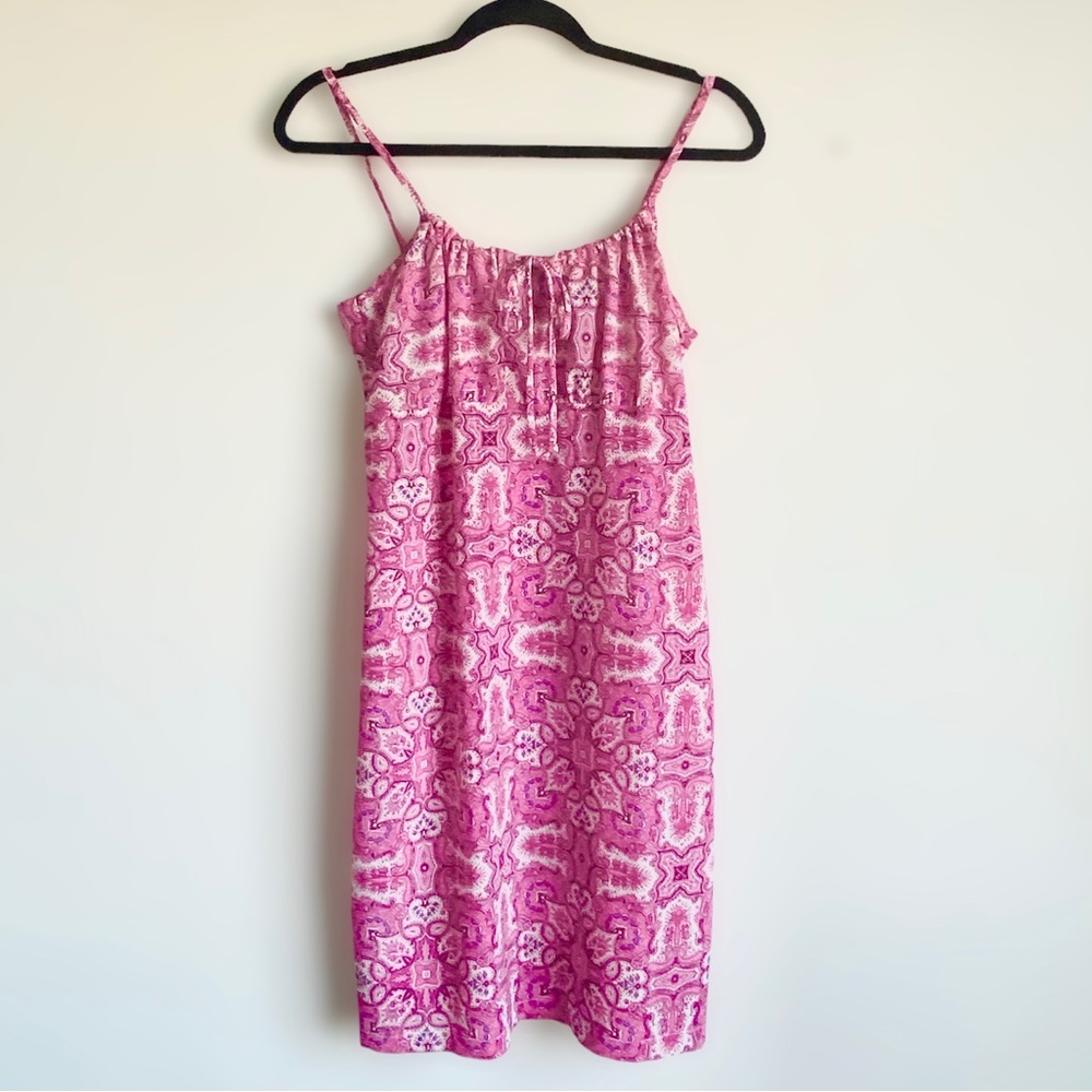 Vintage 90s babydoll sleeveless mini dress